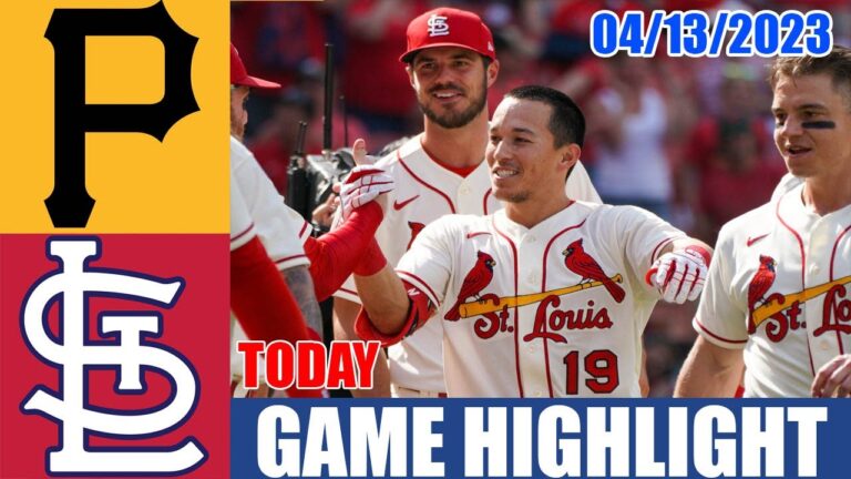 セントルイス カーディナルズ VS ピッツバーグ パイレーツ フル ゲーム ハイライト |  MLB トゥデイ 2023 年 4 月 13 日 |  MLB 2023