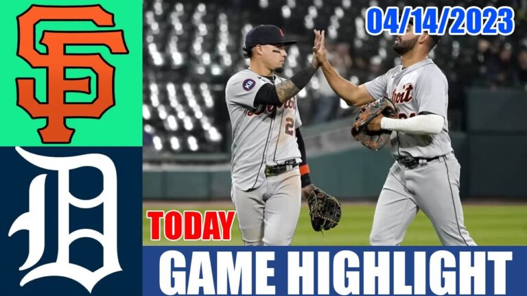 デトロイト タイガース VS サンフランシスコ ジャイアンツ ゲーム ハイライト |  MLBトゥデイ 2023年4月14日 |  MLB 2023