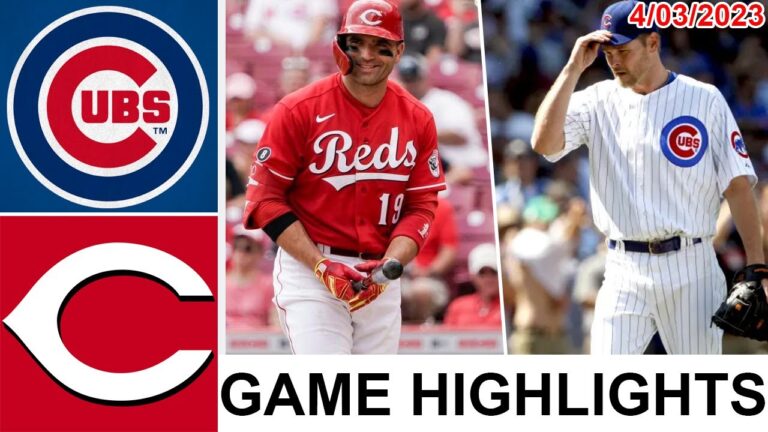 シンシナティ レッズ vs シカゴ カブス フル ゲーム ハイライト |  MLBトゥデイ2023年4月3日 |  MLB 2023