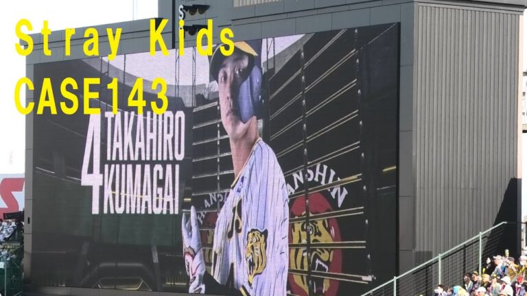 阪神登場曲2023　熊谷敬宥(奇数打席) Stray Kids CASE143