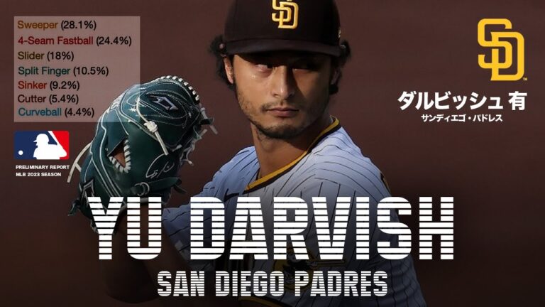 【 ダルビッシュ有のココが凄い 】 MLB Yu Darvish / San Diego Padres