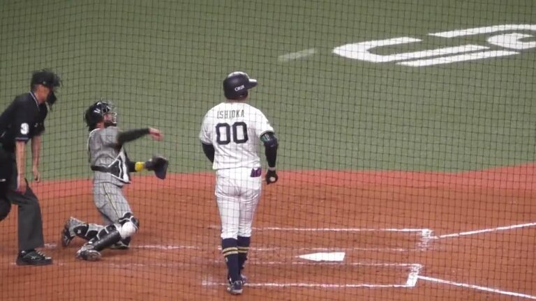 石岡諒太　2023.3.9　オープン戦　オリックスバファローズ