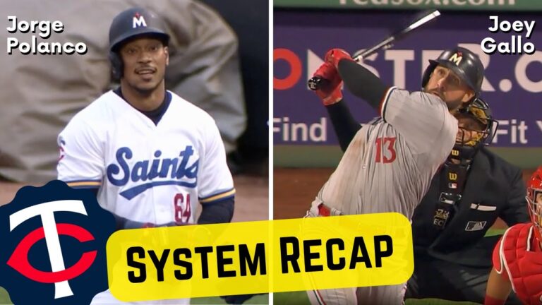 ツインズ パワーがボストンを通過、ブレント ヘドリックが MLB デビュー |  Twins システムの要約 4/19