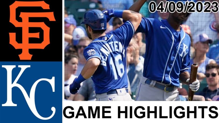 サンフランシスコ ジャイアンツ vs カンザスシティ ロイヤルズ MLBトゥデイ2023年4月8日 |  MLB 2023