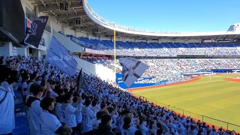 試合開始⇒岡大海応援歌