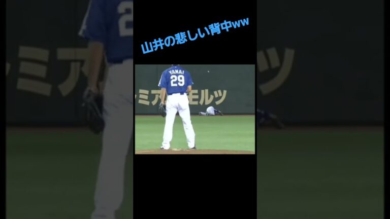 山井の悲しい現実…