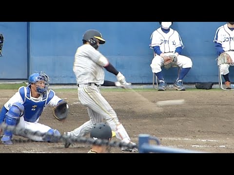 高寺望夢（ドラ7）の優れたバットコントロール（2023年3月4日）