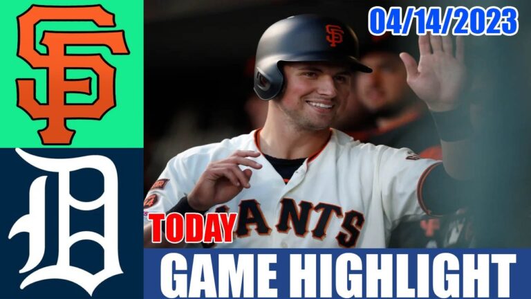 デトロイト タイガース VS サンフランシスコ ジャイアンツ フル ゲーム ハイライト |  MLBトゥデイ 2023年4月14日 |  MLB 2023