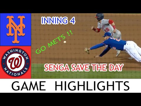 ニューヨーク メッツ vs ワシントン ナショナルズ 4 月 26 日 FULL イニング 4,5 ハイライト |  2023 MLB 今日