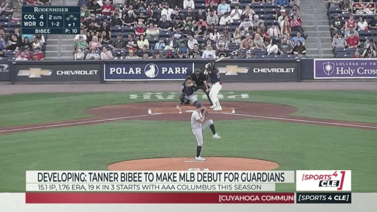 開発中: RHP タナー・ビビーがガーディアンと共に MLB デビュー - Sports4CLE、2023 年 4 月 26 日