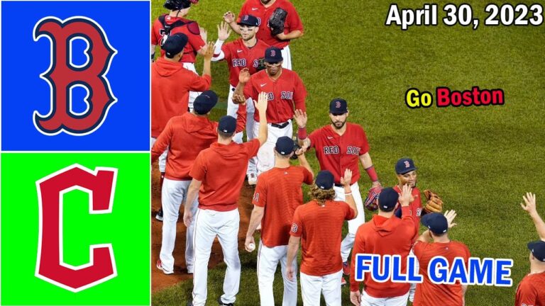 ボストン・レッドソックス vs クリーブランド・ガーディアンズ (フルゲーム) 2023 年 4 月 30 日 |  MLB ハイライト 2023