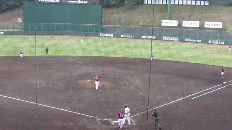 喜多隆介を抑える元巨人 高田 萌生 2023年4月8日 読売ジャイアンツVS 楽天ゴールデンイーグルス2軍戦
