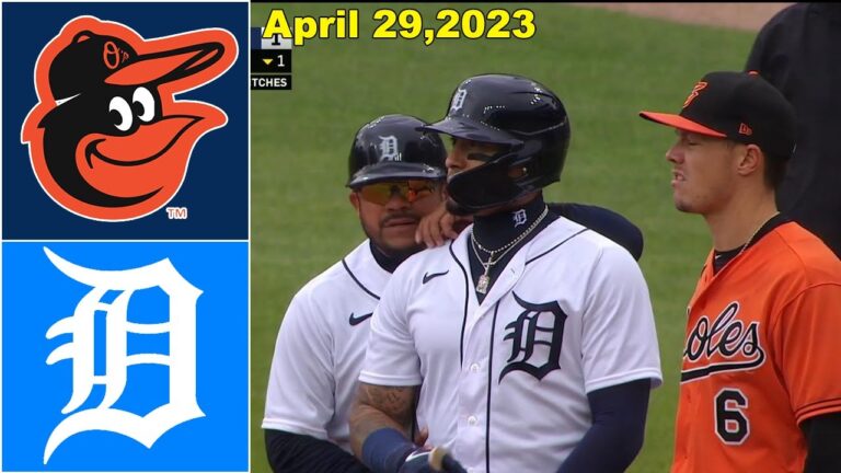ボルチモア・オリオールズ vs デトロイト・タイガース [Innings 1&2] 2023年4月279日 |  MLB ハイライト |  MLB シーズン 2023