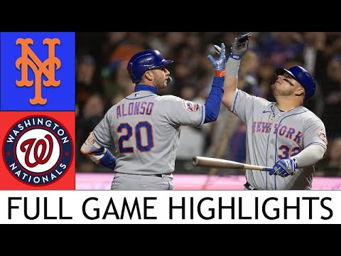 ニューヨーク メッツ vs ワシントン ナショナルズ 4 月 26 日 フル ゲーム ハイライト |  2023 MLB 今日