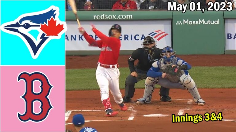 2023 年 5 月 1 日 | トロント ブルージェイズ vs ボストン レッド ソックス (3&4 全イニング)  MLB ハイライト 2023