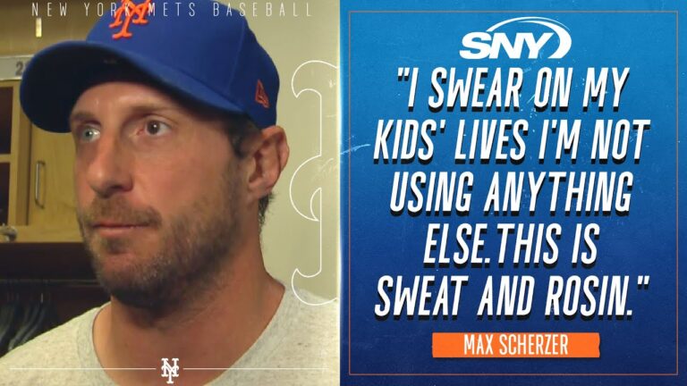 Max Scherzer が 4 回の退場について詳しく説明し、不当だと感じている |  SNY