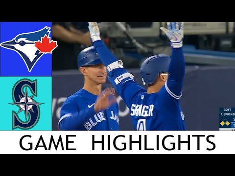 トロント ブルージェイズ vs シアトル マリナーズ 4 月 28 日 フル イニング 7、8、9 ファイナル ハイライト |  2023 MLB 今日