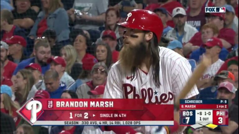 【Phillies：Marsh】今日も頑張りマーシュ！2023年5月7日