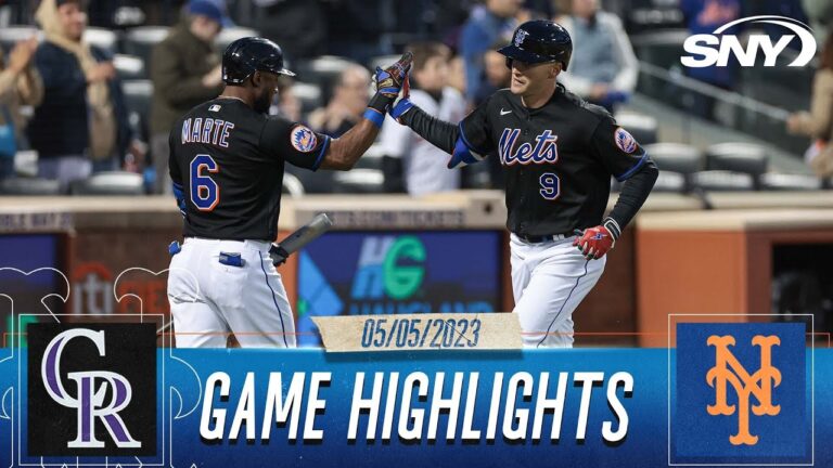 Brandon Nimmo の HR & Kodai Senga の好スタートで 1-0 メッツの勝利 | メッツ ハイライト |  SNY