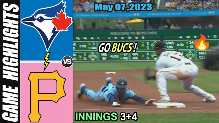 2023 年 5 月 7 日 | ブルージェイズ vs ピッツバーグ パイレーツ (イニング 3 & 4) ハイライト MLB ハイライト 2023