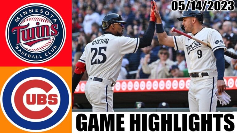 シカゴ・カブス vs ミネソタ・ツインズ 試合ハイライト |  MLB トゥデー 2023 年 5 月 14 日 |  MLB 2023