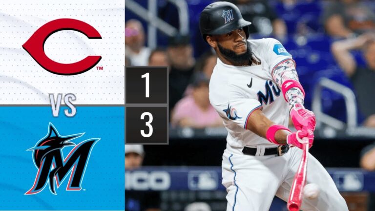 再開 ロホス・デ・シンシナティ vs マーリンズ・デ・マイアミ |  MLB 2023/05/14