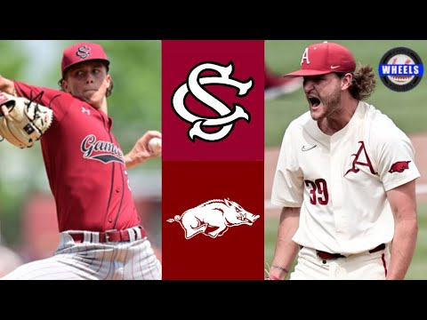 #6 サウスカロライナ vs #3 アーカンソー ハイライト (第 3 戦) |  2023 大学野球ハイライト