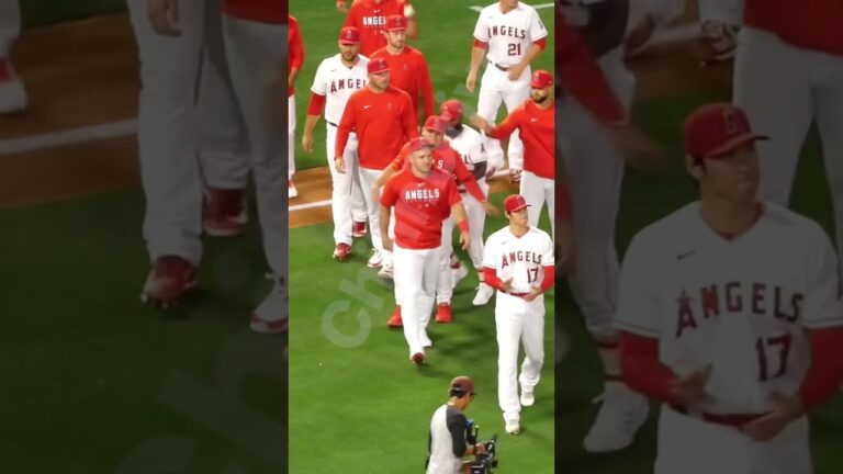 レンドンに○○を狙われる大谷さんw  #shorts #大谷翔平 #shoheiohtani #エンゼルス #angels #現地映像 #mlb