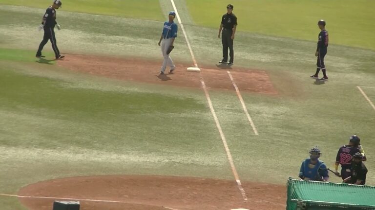 松井聖をセカンドゴロに打ちとる長谷川威展【ヤクルトスワローズ対 日本ハムファイターズ 2軍2023年５月6日】