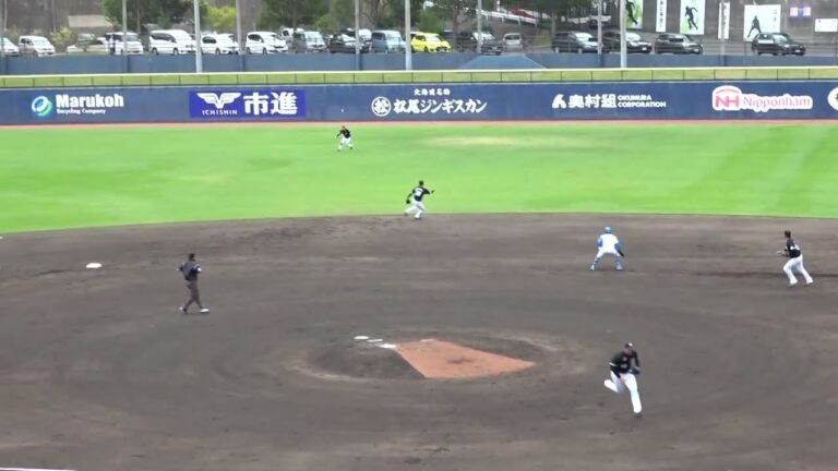 【バックホーム】ライト谷川唯人選手　千葉ロッテマリーンズ