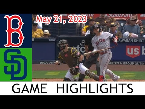 サンディエゴ・パドレス vs ボストン・レッドソックス ゲームハイライト 2023年5月21日 MLBシーズン2023