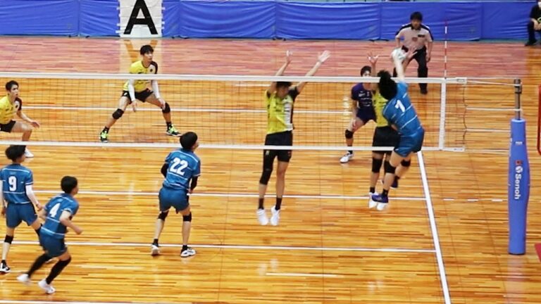 【黒鷲旗2023】近畿大 vs 堺ブレイザーズ 第３セット　中西武琉・後藤陸翔・荒木琢真・迫田郭志　＜男子バレーボール＞