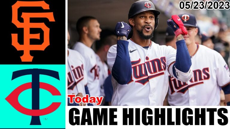 ミネソタ・ツインズ vs サンフランシスコ・ジャイアンツ 試合ハイライト |  MLB トゥデー 2023 年 5 月 23 日 |  MLB 2023