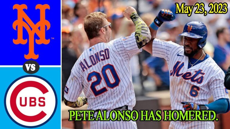 ニューヨーク・メッツ対シカゴ・カブスのハイライト 2023 年 5 月 23 日 - MLB ハイライト |  MLB 2023 シーズン