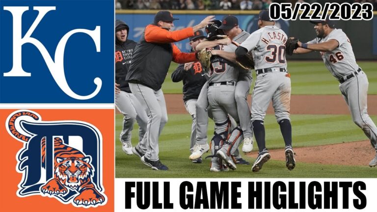 カンザスシティ・ロイヤルズ vs デトロイト・タイガース 全試合ハイライト |  MLB トゥデー 2023 年 5 月 22 日 |  MLB 2023