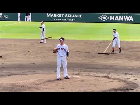 井上温大 シート打撃登板！