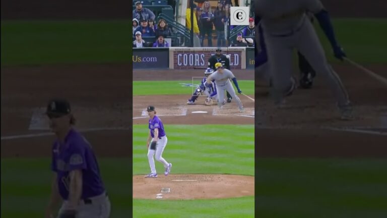 MLB / Rockies Ezequiel Tovar's SLICK Defensive Play at Short! WOW! #shorts #mlb #ezequieltovar #fyp