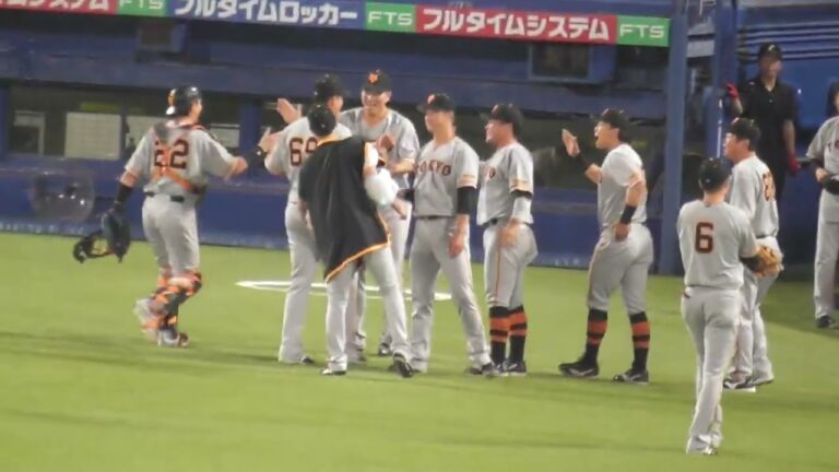 【魔の8回】三上朋也  ピンチでマウンドにあがり見事な火消し成功! ヤクルトvs巨人 2023/5/17