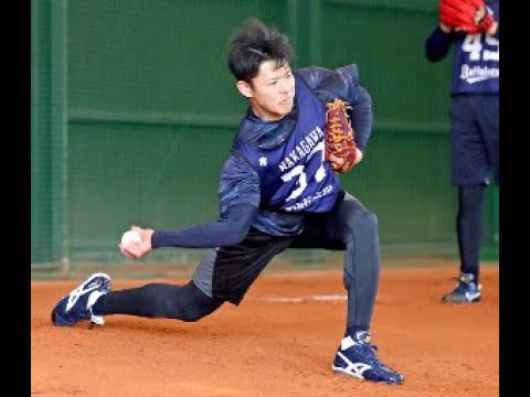 ✅  ブレイクの予感だ。ドラフト４位・中川颯投手（２２）＝立大＝が今月１５日、大阪・舞洲の球団施設で行われた新人合同自主トレで初のブルペン入りを果たした。立ち投げで直球のみ２０球。下手投げでマウンドす