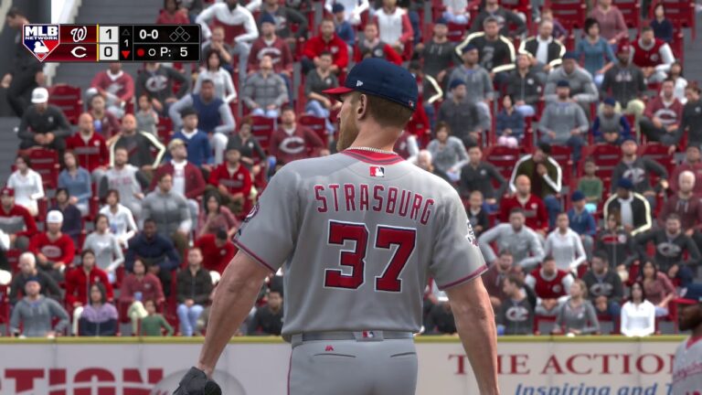 MLB The Show 18 Game 3 Washington Nationals vs Cincinnati Reds 03 31 2018