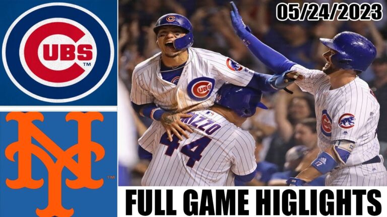 シカゴ・カブス対ニューヨーク・メッツの全試合ハイライト |  MLB トゥデー 2023 年 5 月 24 日 |  MLB 2023