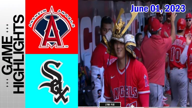 ロサンゼルス・エンゼルス vs シカゴ・ホワイトソックス [TODAY] 2023 年 6 月 1 日 |  MLB ハイライト |  MLB 2023 シーズン
