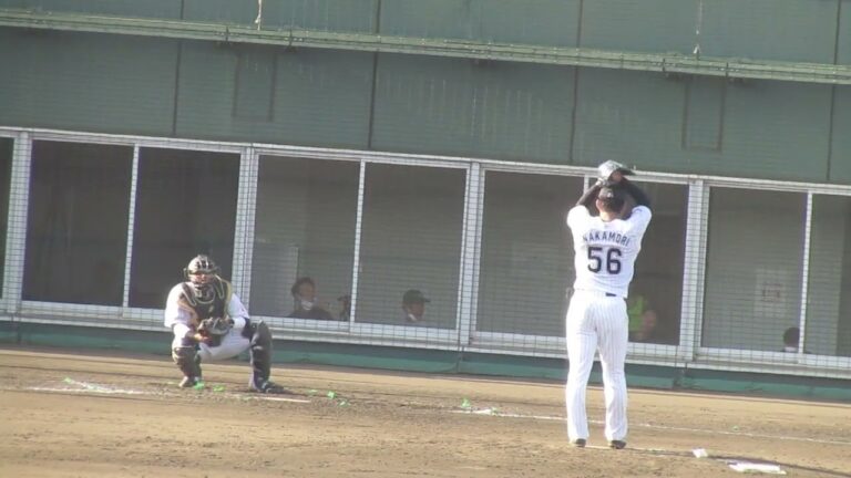 【マリーンズ】高卒3年目 中森俊介の投球練習2023年5月5日