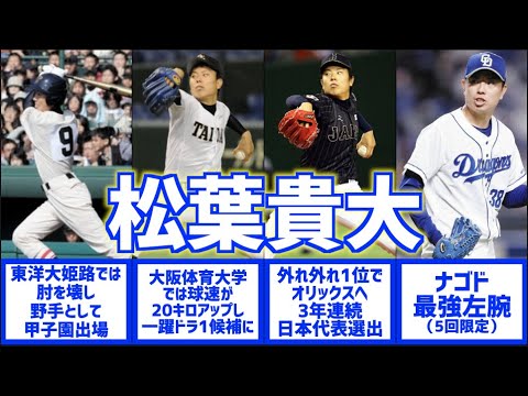 【ナゴド最強左腕（5回まで）】中日ドラゴンズ・松葉貴大投手について紹介