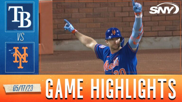 Mark Vientos, Francisco Alvarez & Pete Alonso HRs give Mets big walk off win | Mets Highlights | SNY