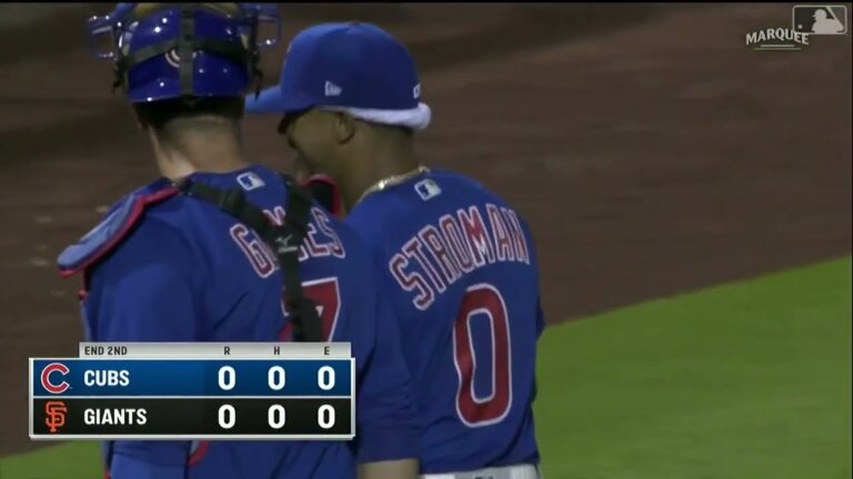 【MLB】マーカス・ストローマン カブスでのデビュー戦は2回3奪三振の好投！
