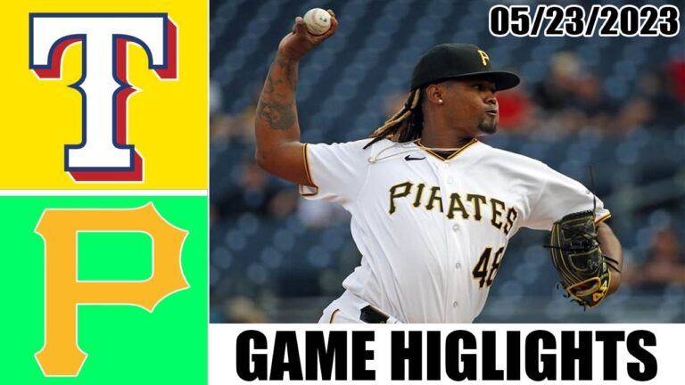 ピッツバーグ・パイレーツ vs テキサス・レンジャーズ試合ハイライト |  MLB トゥデー 2023 年 5 月 23 日 |  MLB 2023