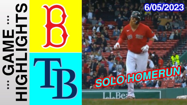 タンパベイ・レイズ vs ボストン・レッドソックス [Inning 4,5,6] 2023 年 6 月 5 日 |  MLB ハイライト 2023