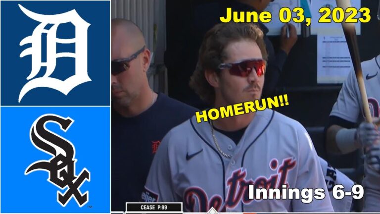 デトロイト・タイガース vs シカゴ・ホワイトソックス [Innings 6-9] 2023 年 6 月 3 日 |  MLB ハイライト |  MLB 2023 シーズン