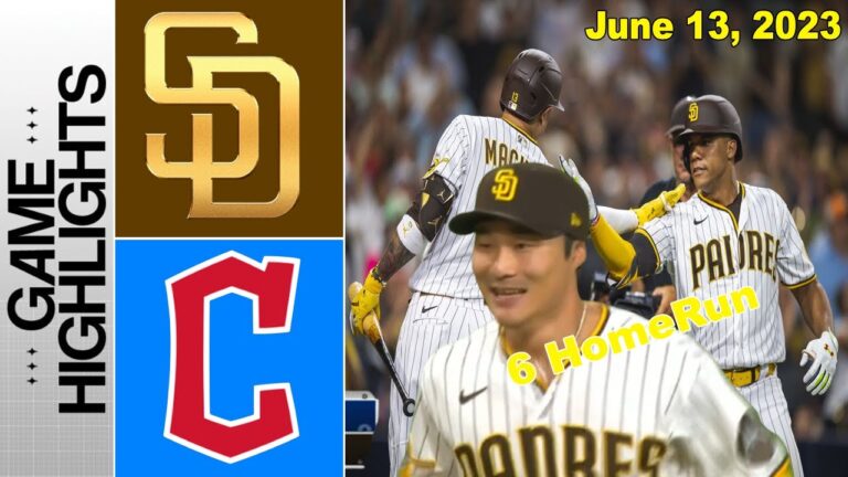 サンディエゴ・パドレス vs クリーブランド・ガーディアンズ 2023年6月13日 |  MLB ハイライト |  MLB 2023 シーズン